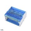 BLOK ROZDZIELCZY 44 ZACISKI 4x11 (7x5,3mm + 2x7,5mm + 2x9mm)